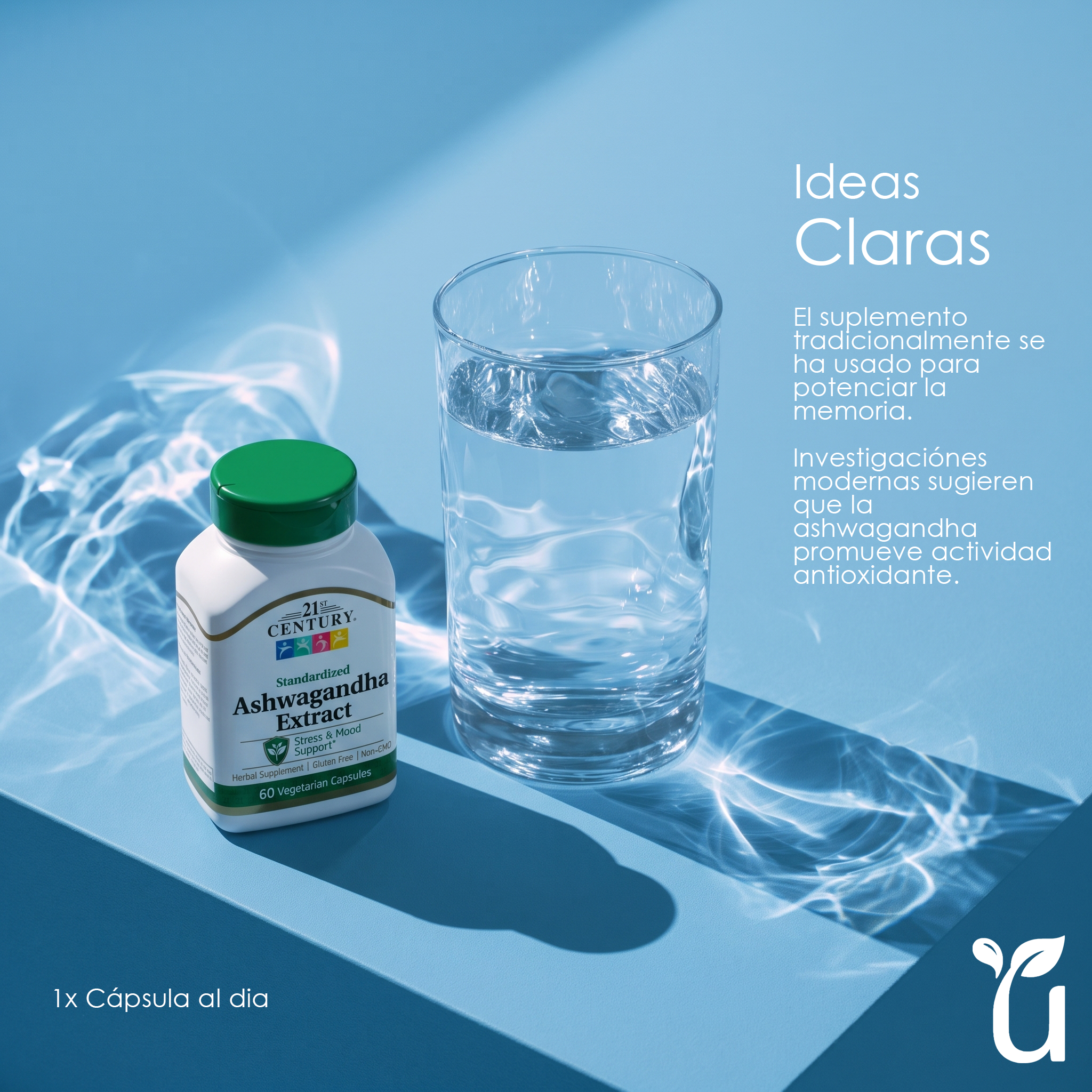Ashwagandha — Ideas claras y memoria