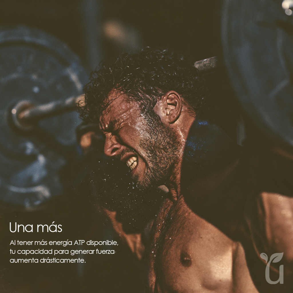 Creatine — Una más: genera fuerza con ATP