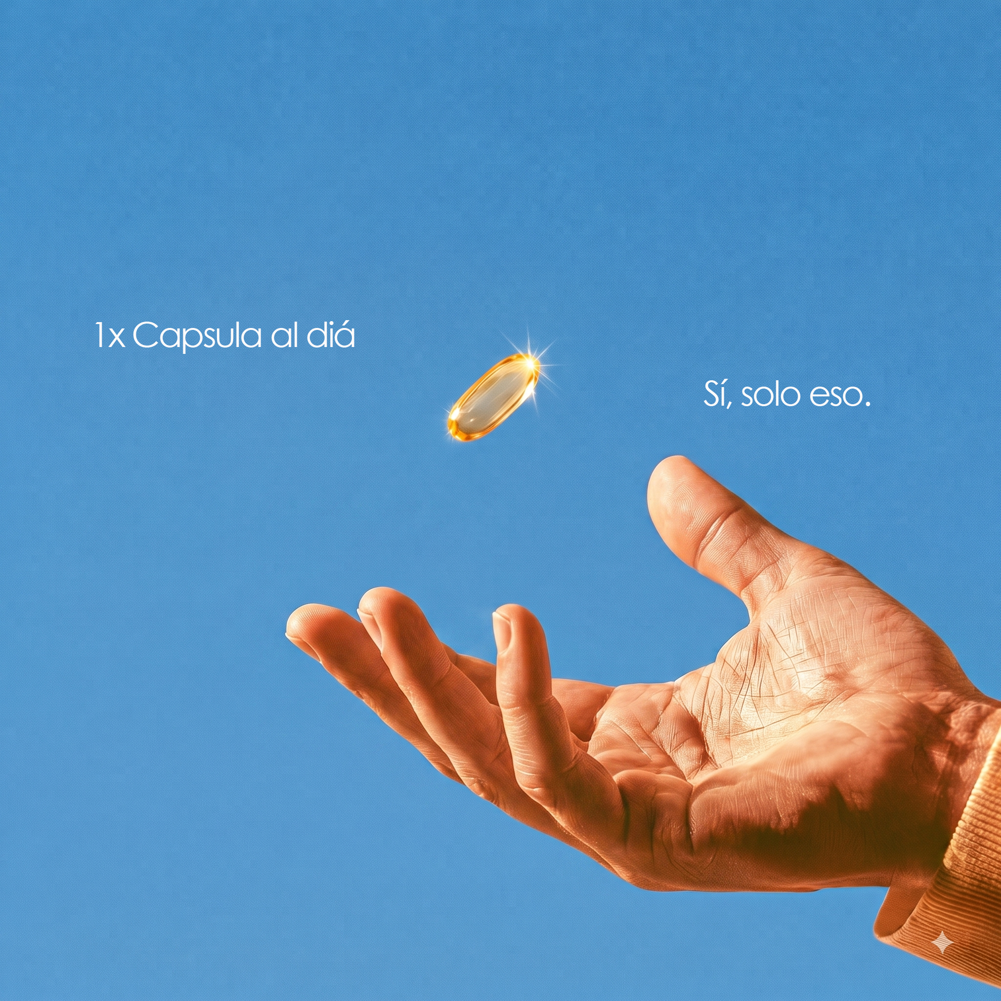 Omega 3 — 1 cápsula al día, sí solo eso