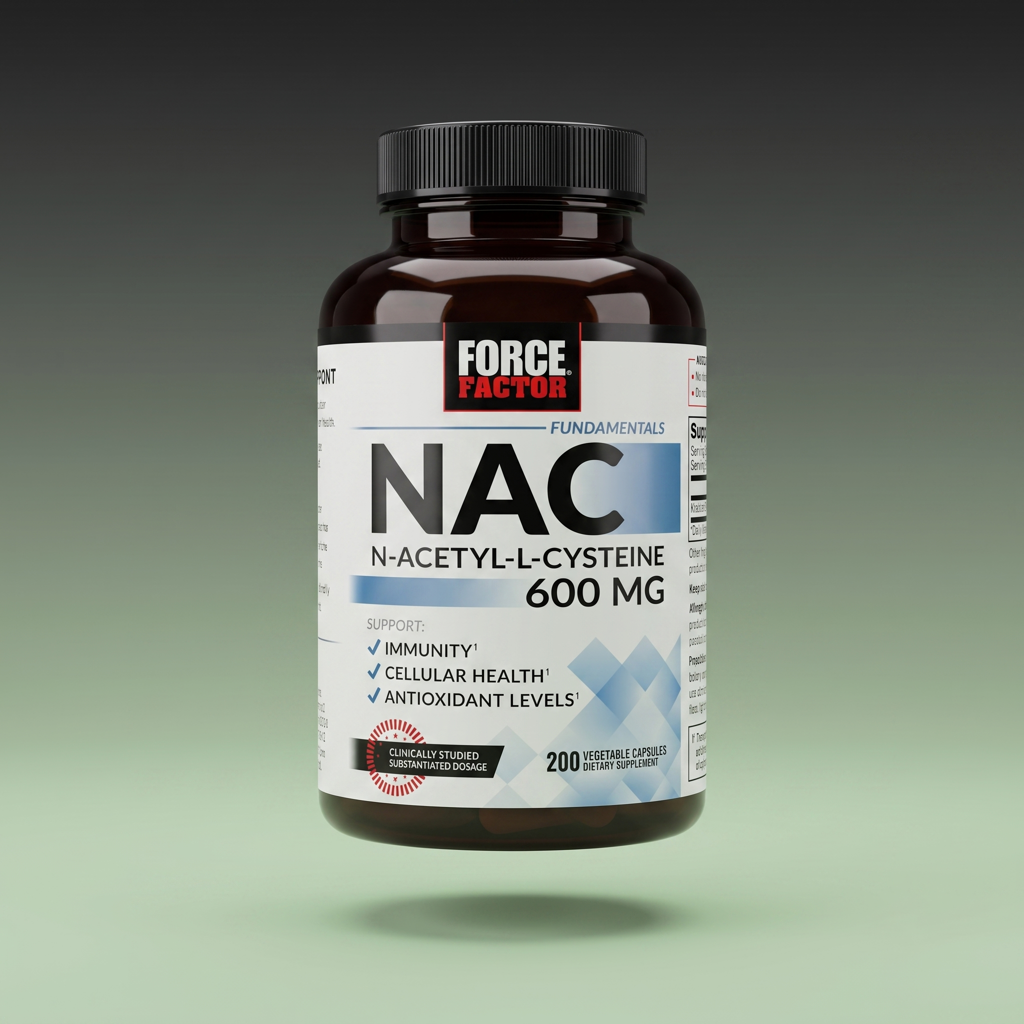 NAC — N-Acetyl-L-Cysteine 600mg